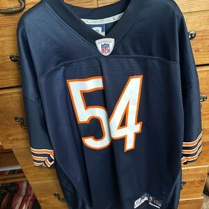 NFL Authentic Navy Jersey /Brian Urlacher Chicago Bears extra large